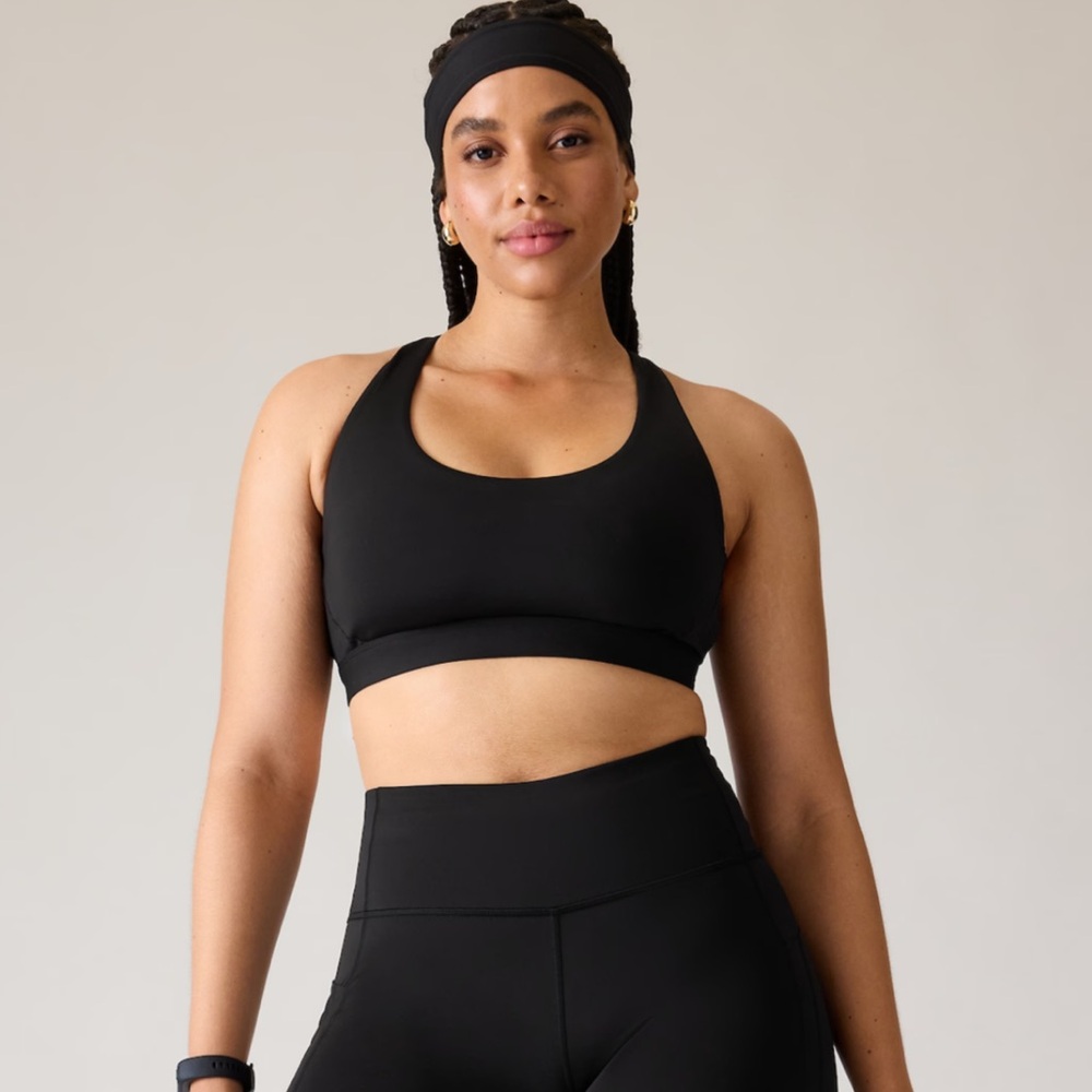 Athleta Ultimate Bra, M, Black